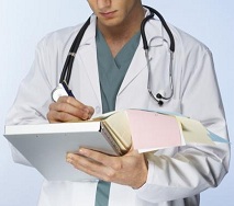 doctor con carpeta